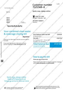 Canadian Utility Bill
