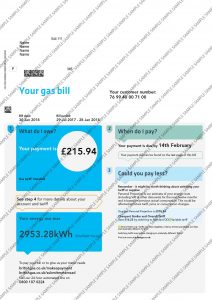 Canadian Utility Bill